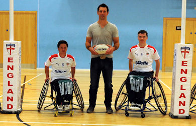 Sculthorpe backs England wheelchair team