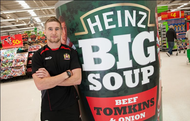 Heinz Big Soup enhances SuperLeague profile