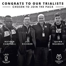 Wolfpack names three professionals after trials