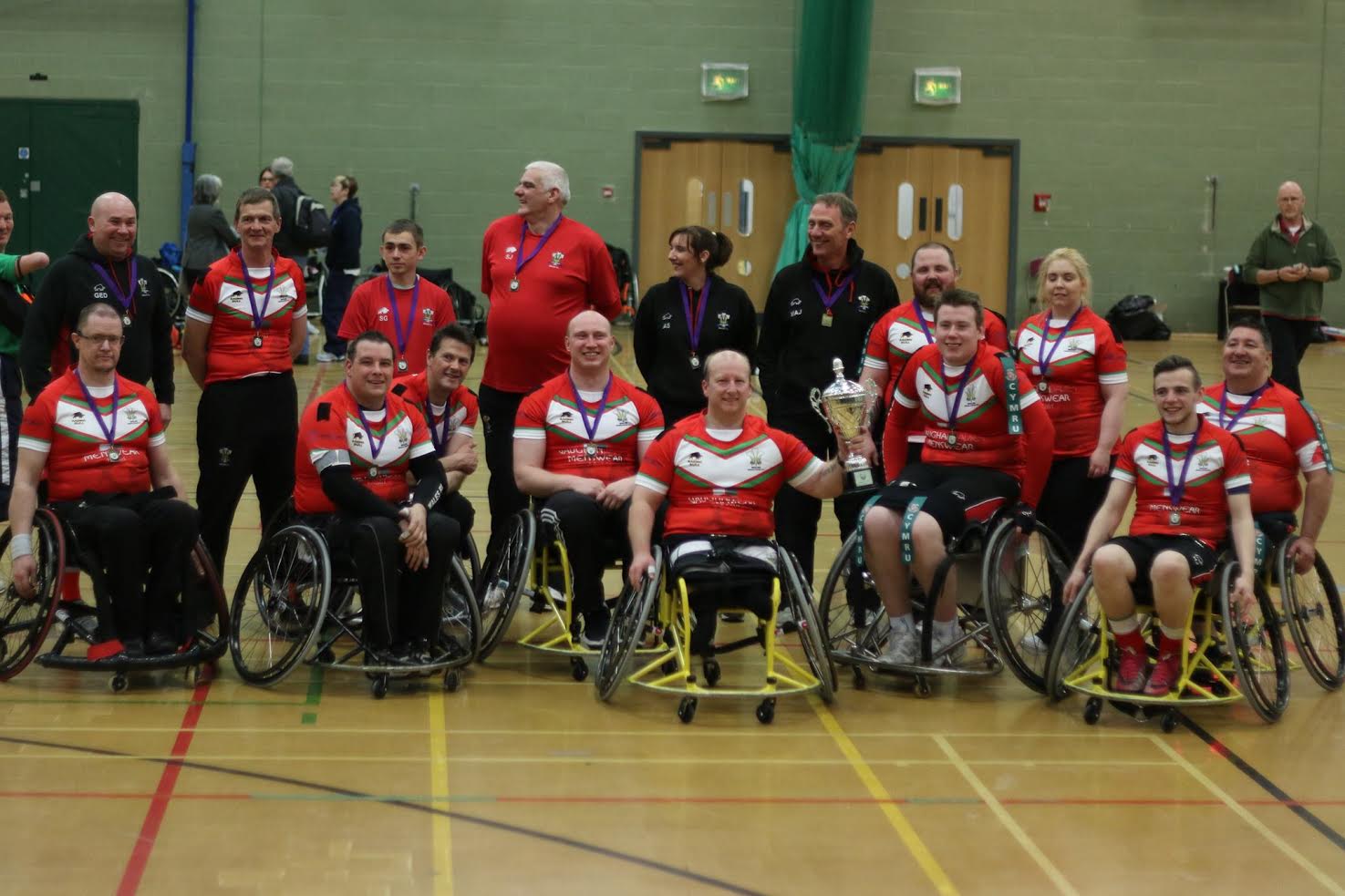 Wales wheelchair team retain Celtic Cup