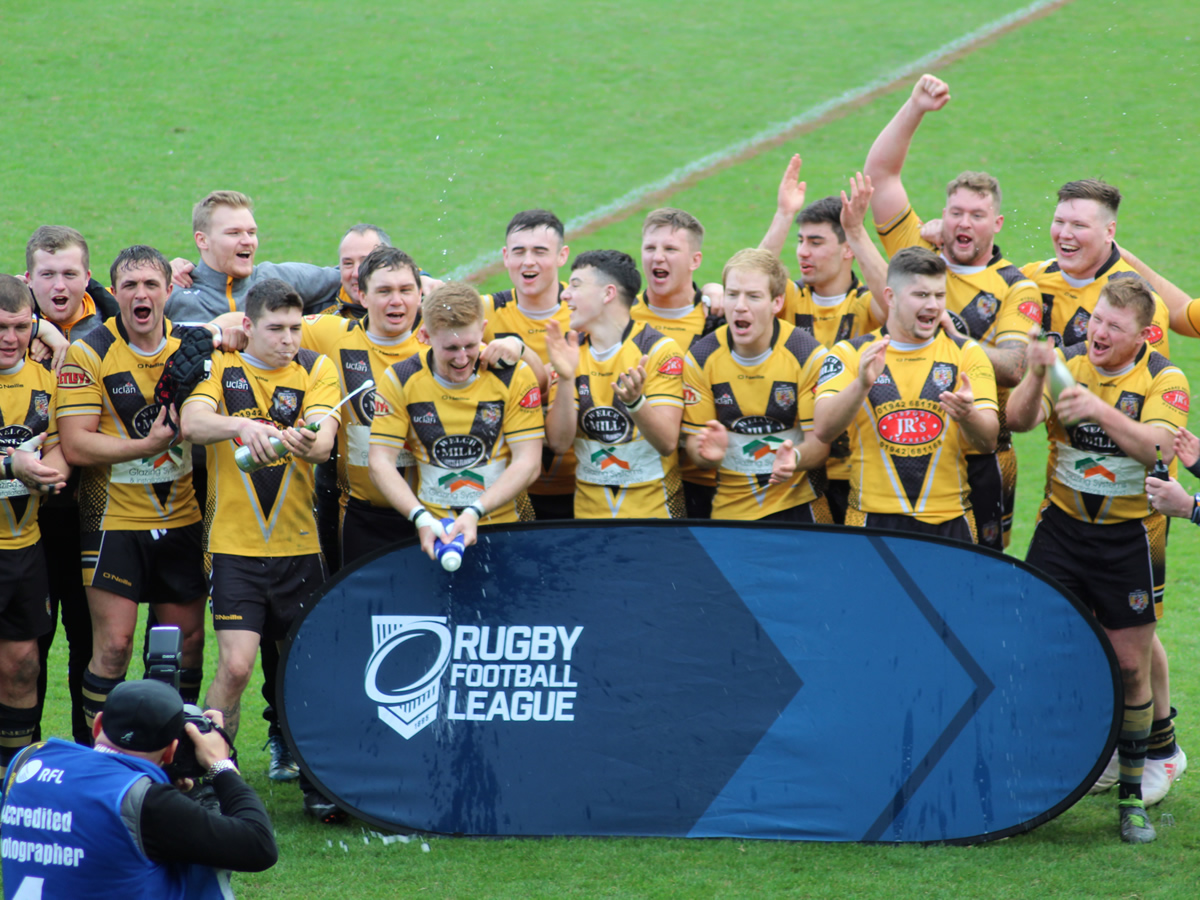 Leigh Miners clinch promotion in play off thriller
