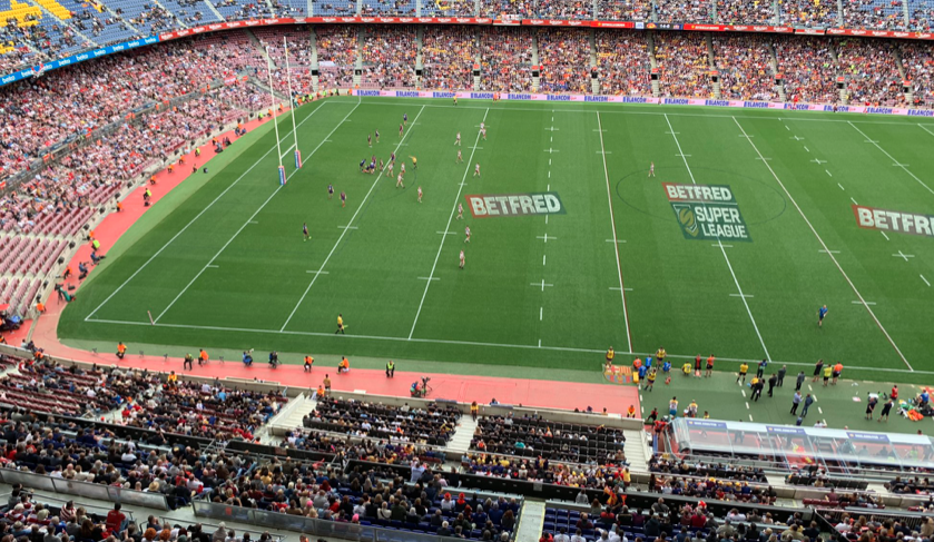 Catalans power past Wigan at Nou Camp as crowd record broken – talking points & ratings