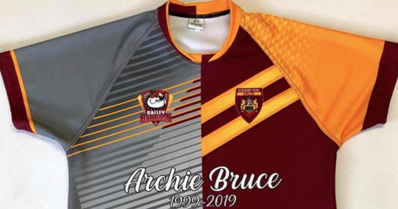 Batley and Dewsbury Moor unveil special shirt in memory of Archie Bruce
